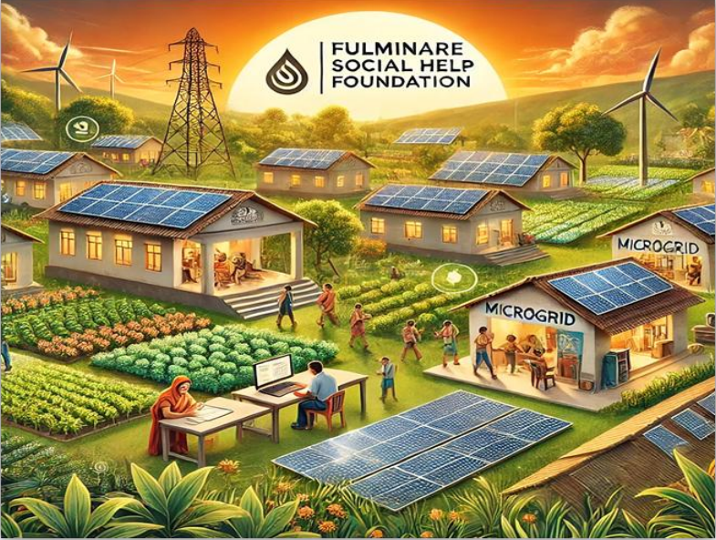 Solar Energy and Environmentally Friendly Electricity Production in Rural and Underserved Areas of India