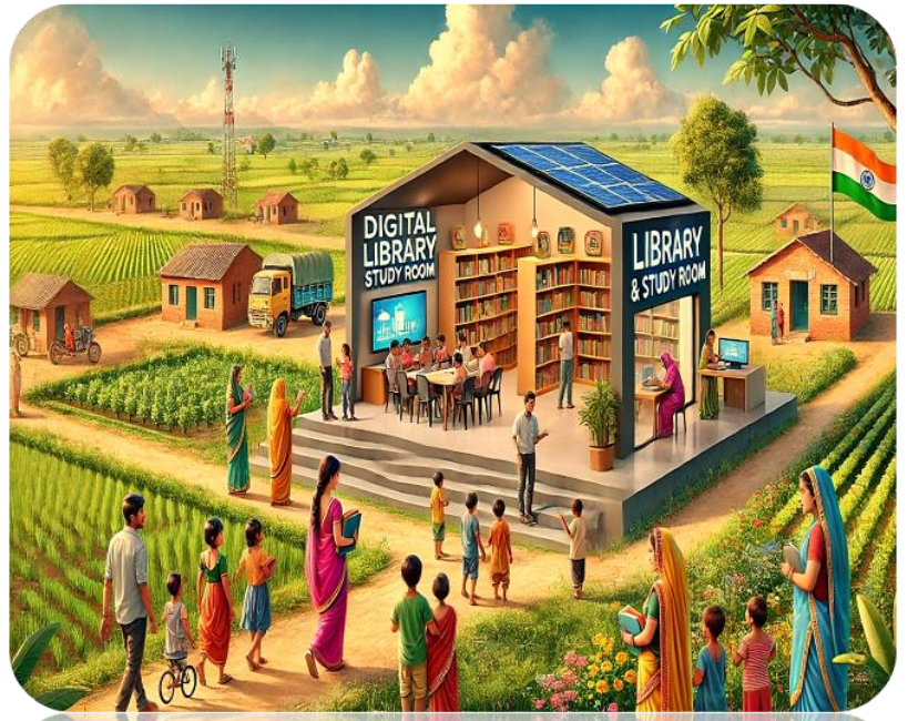 Establishing Digital Study Rooms and Library Campuses in Underserved Villages