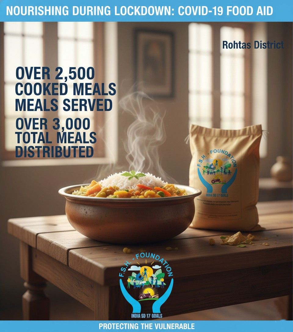 COVID-19 Food Relief and Cooked Meals Distribution