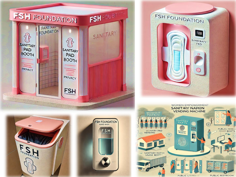 Installation of Sanitary Napkin Vending Machines & Hygiene Facilities in Rural and Underprivileged Areas