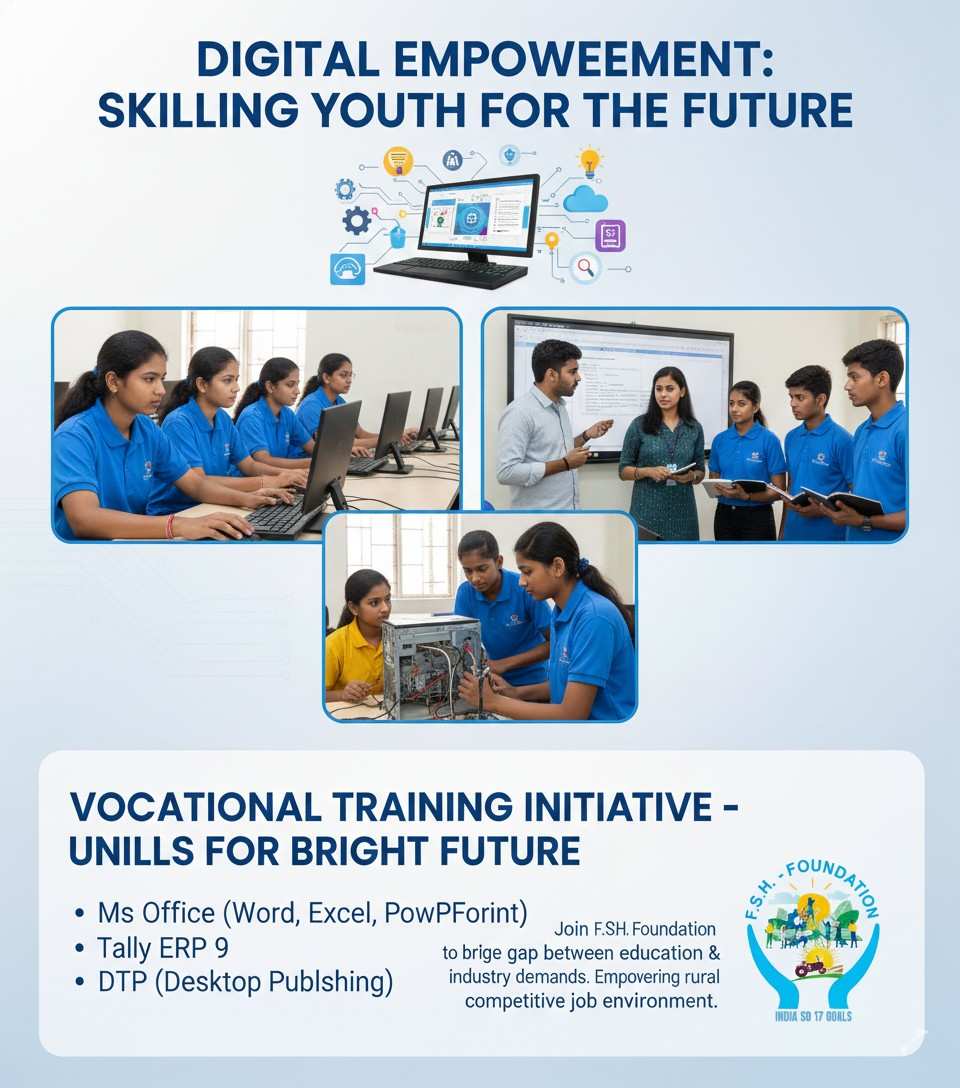 Skill Development Training to Youth (Computer Education)