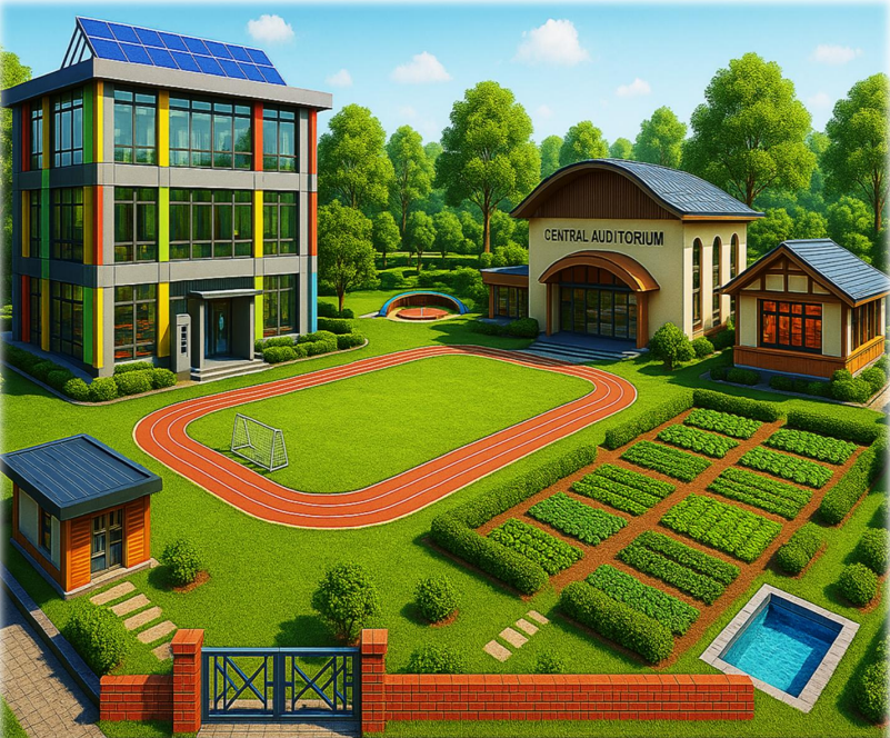 EduRise Greenfield Academy: – Japanese-Inspired Smart Primary School