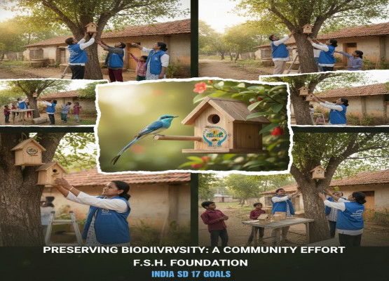 Bird Shelter Building / Save Bird Campaign