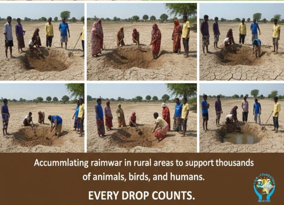 Campaign To Save Water in Rural Area