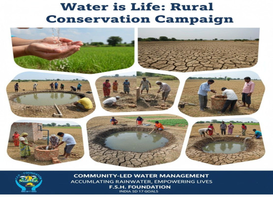 Campaign To Save Water in Rural Area