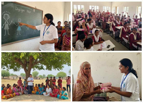 Sanitary Pad Distribution and Awareness Campaign