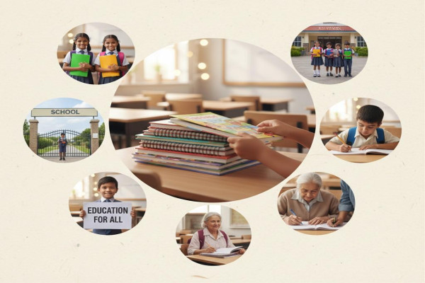 Educational kits distributed