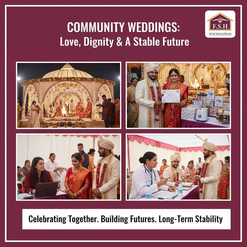 Fund a Future: Sponsor 251 Dignified Mass Weddings & Couple Stability