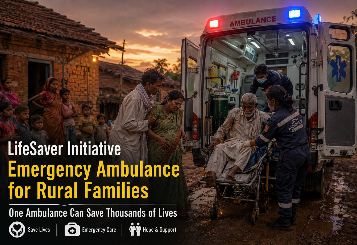 LifeSaver Initiative: Emergency Ambulance for Rural Families
